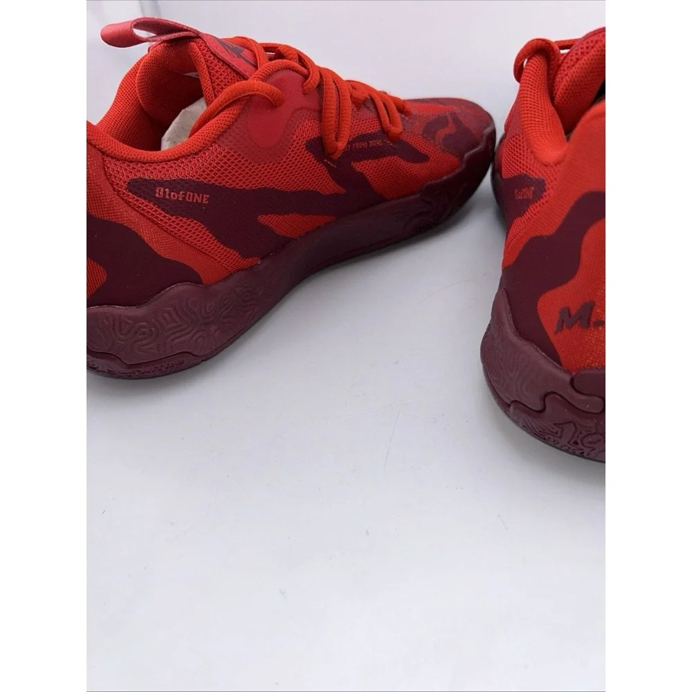 Puma Melo MB.03 Lo Team Puma Team Regal Red - For All Time Men's Size 10.5